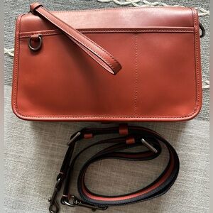 Coach Heritage Convertible Crossbody Wristet Pouch